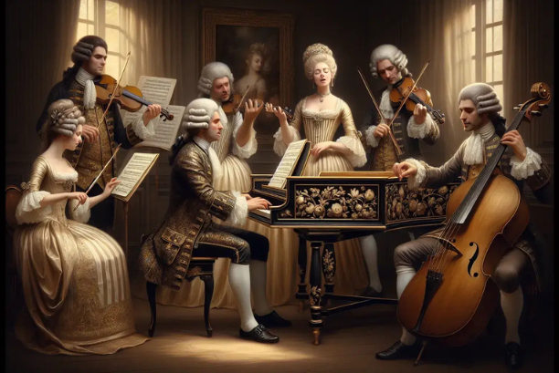 Interpretación magistral de música barroca en vivo de Melodival para bodas y eventos exclusivos